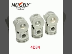4D34 Piston Excavator Engine Part For Mitsubishi Engine  ME018277 