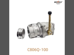 C806Q-100 Durable Unloading Ball Valve For Heavy-Duty Tank Trucks