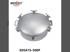 High-Quality Stainless Steel Manhole Cover X05A1S-500P For Water Tank Truck