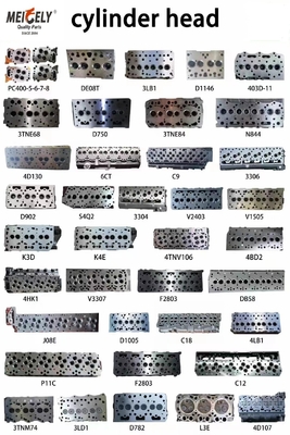 Replacement Komatsu Excavator Parts Cylider Head Gasket