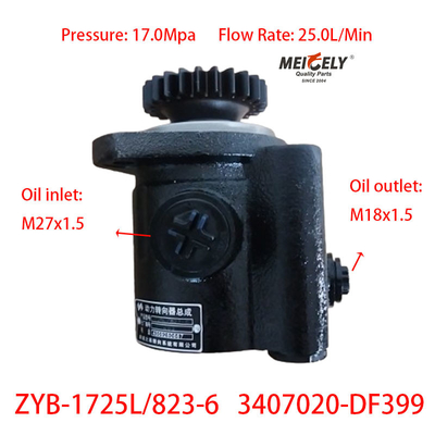 Stock Hot Sale JAC Heavy Truck 3407020-DF399 Power Steering Pump