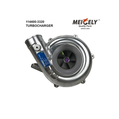 Turbocharger RHE6 114400-3320 VA720015 114400-3320 E61CND-S0015G 6T611 Hitachi Excavator EX200-5 With 6BG1T Engine