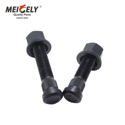 Heavy Duty Wheel Hub Bolts And Nuts - Exact Fit For Mack Trucks