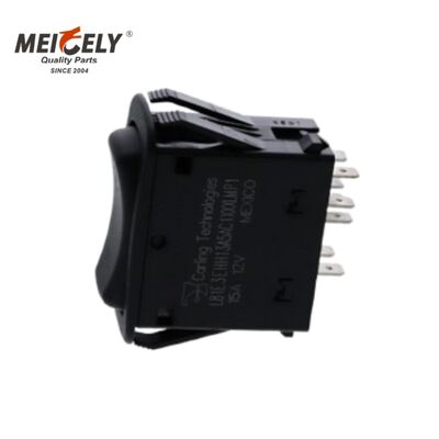 Heavy-Duty 1MR4323M61 Headlight Switch Direct OEM Replacement for Mack Trucks with 2-Position 8-Terminal Design