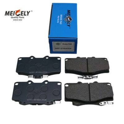 OE 04491‑35160 Front Disc Brake Pad Set High Performance Brake Pads For Toyota