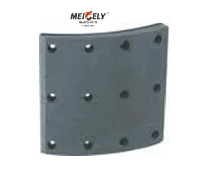 quality  4654 Truck Spare Parts Brake Lining For   ISO9001 factory