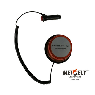 DC10-30V High Quality Round LED Rotating Light Strobe Amber LED