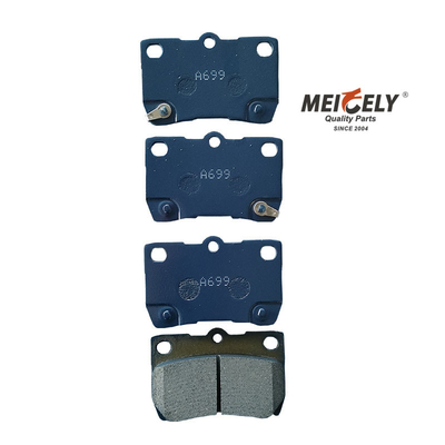 A699 Semi Metallic Ceramic Automobile Brake Pad Front For Toyota