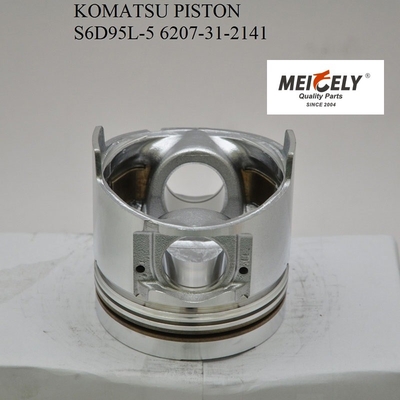 6207-31-2141 Komatsu Diesel Engine Spare Part Piston S6D95L-5