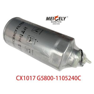 Stock CX1017 Engine Fuel Filter G5800-1105240C For VOL-VO Filter