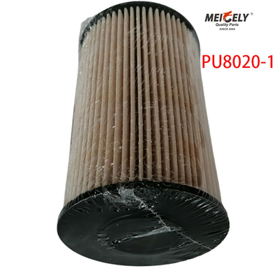 Stock PU8020/1 Truck Spare Parts Fuel Filter Element For SINOTRUK