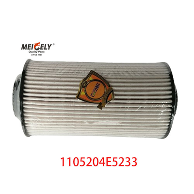 Stock 1105204E5233 Fuel Filter Element For JAC Jianghuai Junling