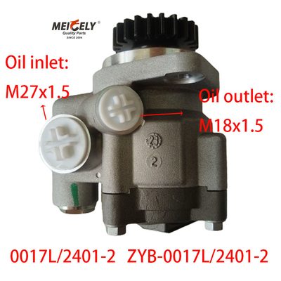 Stock OE 0017L/2401-2 Power Steering Pump For FAW 6DM3 Engine