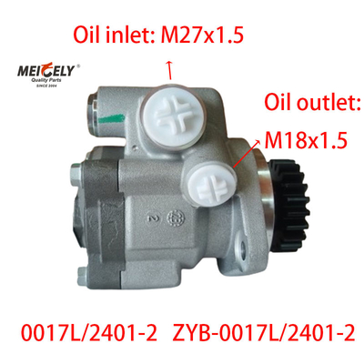 Stock OE 0017L/2401-2 Power Steering Pump For FAW 6DM3 Engine