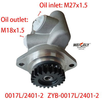 Stock OE 0017L/2401-2 Power Steering Pump For FAW 6DM3 Engine