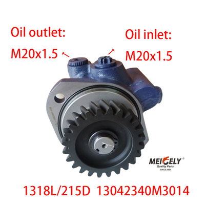 Stock 1318L/215D Yuchai 4108ZQ Power Steering Pump ZYB-1318L/215D