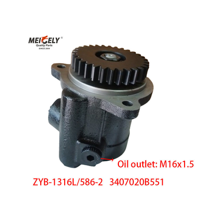 Stock Faw Jiefang Xichai Engine Steering Booster Pump Assembly