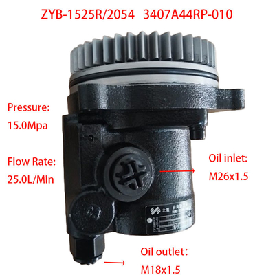 Stock Anhui Hualing Truck Parts 3407A44RP-010 Power Steering Pump