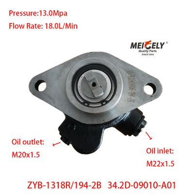 Stock New Dongfeng Jiatai ZYB-1318R/194-2B Power Steering Pump