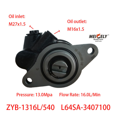Stock Power Steering Pump ZYB-1316L/540 For Chaochai 6102 Engine