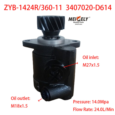 Stock High Quality Faw Steering Pump 3407020-D614 Weichai WP10