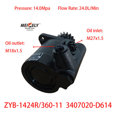 Stock High Quality Faw Steering Pump 3407020-D614 Weichai WP10