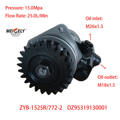 Stock Shaanxi Power Steering Pumps DZ95319130001 For Shacman WP12