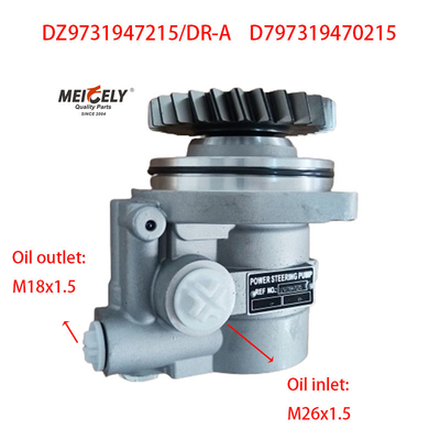 Stock Heavy Duty Auto Parts Power Steering Pump For Shacman WP12