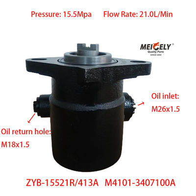 Stock Yuchai 6M Engine M4101-3407100A Yuchai Series Steering Pump