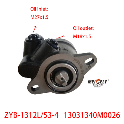 Stock ZYB-1312L/53-4 Power Steering Pump For Jinlong Foton Nanjun