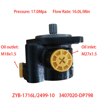 New FAW Qingdao ZYB-1716L/2499-10 Power Steering Pump