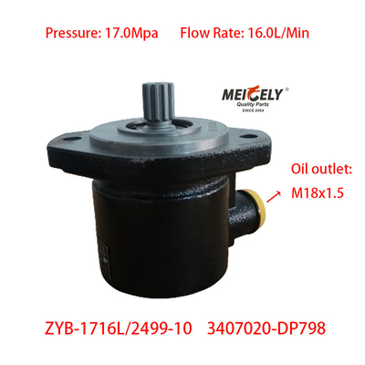 New FAW Qingdao ZYB-1716L/2499-10 Power Steering Pump
