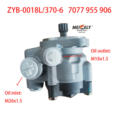 7077 955 906 Shaanqi Heavy Duty Truck HOWO Steering Pump
