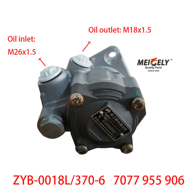 7077 955 906 Shaanqi Heavy Duty Truck HOWO Steering Pump