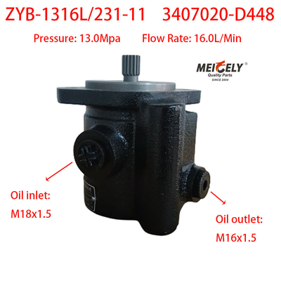 Engine Parts ZYB-1316L/231-11 Weichai Deutz Power Steering Pump