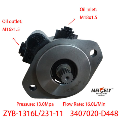 Engine Parts ZYB-1316L/231-11 Weichai Deutz Power Steering Pump