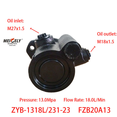 Dandong Huanghai Yutong ZYB-1318L/231-23 Power Steering Pump