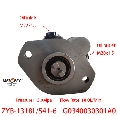 G0340030301A0 Yuchai Engine Booster Pump Steering Pump