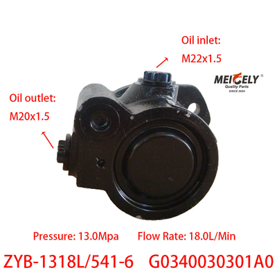 G0340030301A0 Yuchai Engine Booster Pump Steering Pump