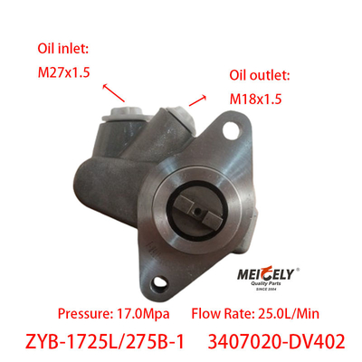 FAW Qingdao 3407020-DV402 Jiefang JH6 Steering Oil Pump