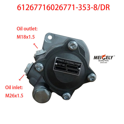 Stock Original High Quality Howo Truck Parts Power Steering Pump