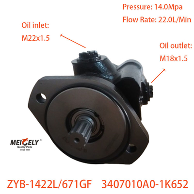 Power Steering Pump For Cummins ISDE Diesel Engine ZYB-1422L/671GF