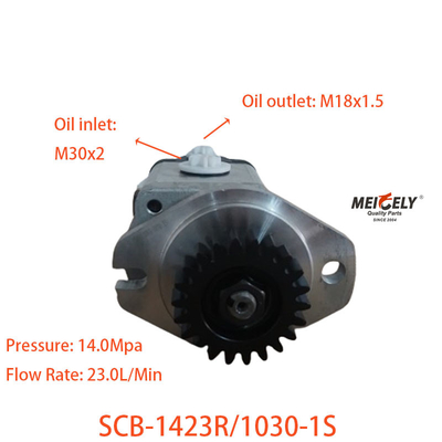 Power Steering Pump SCB-1423R/1030-1S For Jiefang J6 Dual Front Axle