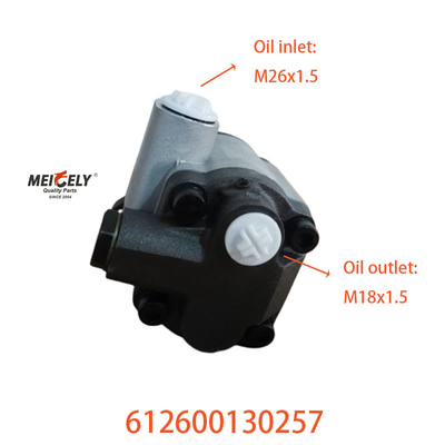 612600130257 Steering Pump Vane Pump For Beiben Weichai