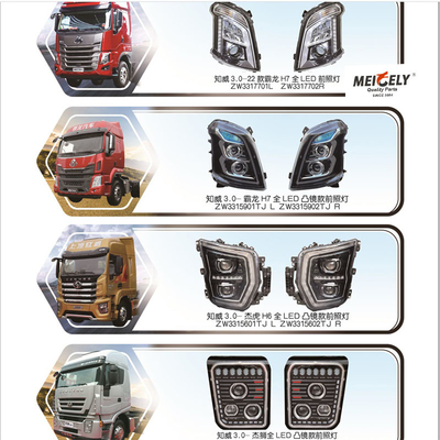 High Quality Full LED Headlight 20980241 For Balong H7 Jiehu H6 Jieshi