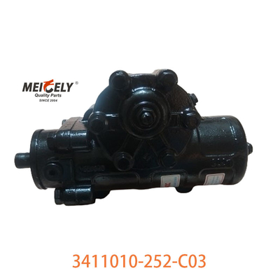 3411010-252-C03 FAW Jiefang Dual Front Axle Steering Gear Assembly