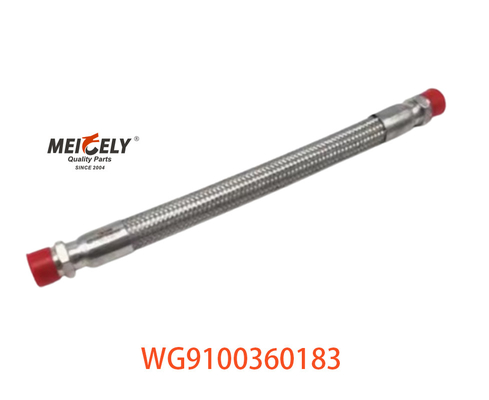 Stainless Steel Bellows Assembly OEM WG9100360183 For HOWO A7 Truck
