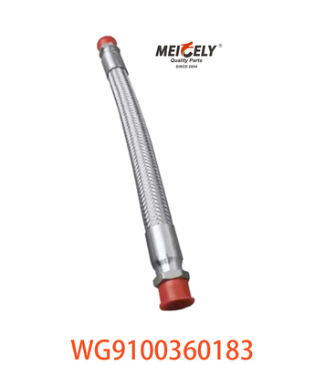 Stainless Steel Bellows Assembly OEM WG9100360183 For HOWO A7 Truck