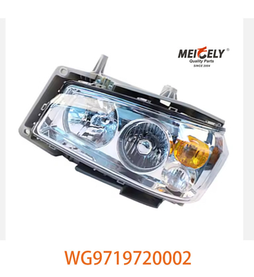 Front Head Lamp Assembly Right WG9719720002 For SINOTRUK HOWO WG9719720001