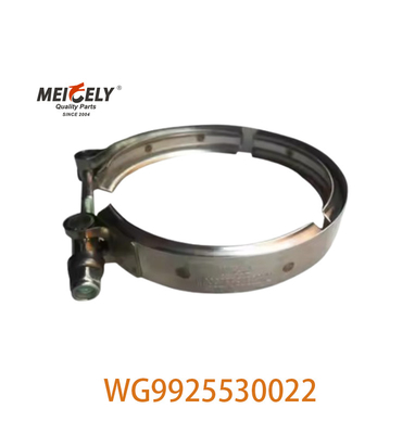 Engine Parts Genuine WG9925530022 Intercooler Hose Clamp For SINOTRUK Truck